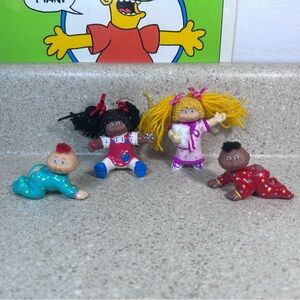 Vintage 1985 Cabbage Patch Kids CPK Avon Exclusive Figure Lot of 4